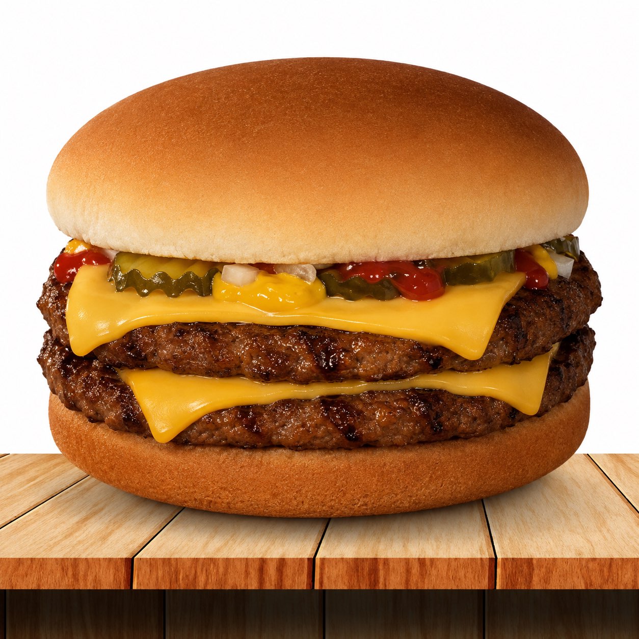 Double cheeseburger du 111 Paul Santy